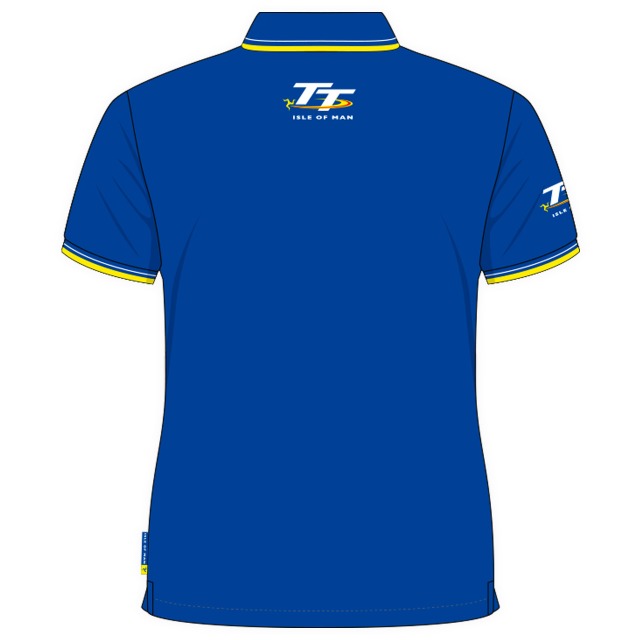 Ladies Royal Blue TT Polo Shirt 19LP2
