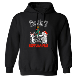 BUSHYS CHRISTMAS - BLACK HOODIE 24HX-MAS