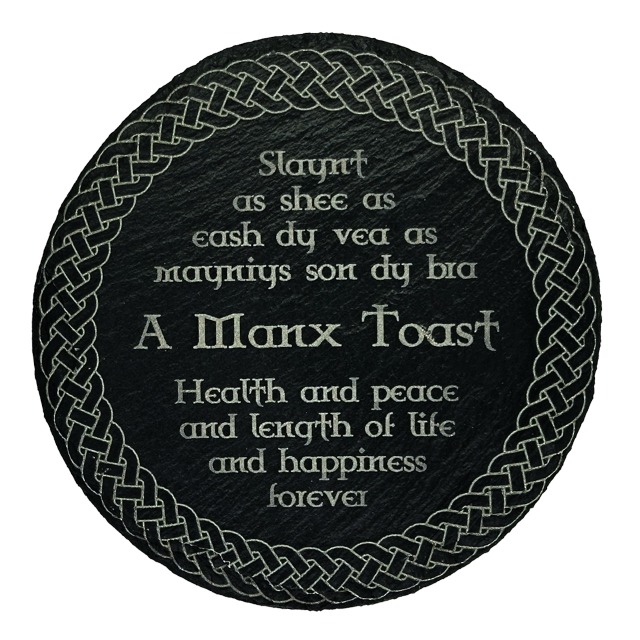  SLATE COASTERS - MANX TOAST MG 880