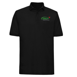 MANX GRAND PRIX - BLACK POLO 24MGP-AP