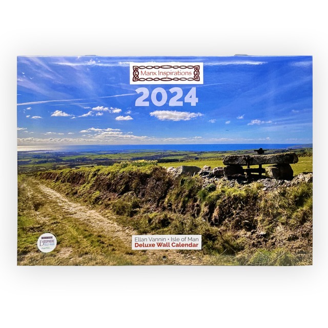 2024 MANX DELUXE WALL CALENDAR MG 358 2024 Manx Calendars TT