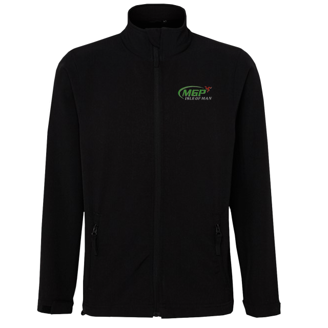 MANX GRAND PRIX - BLACK SOFTSHELL 24MGP-SS