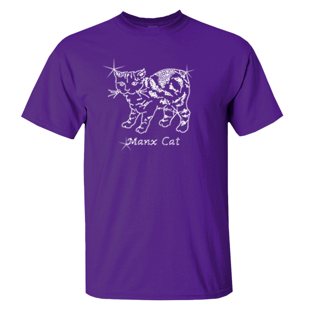 DIAMANTE MANX CAT T-SHIRT - 25KTS19