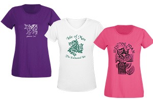 PRINTED LADIES T-SHIRTS