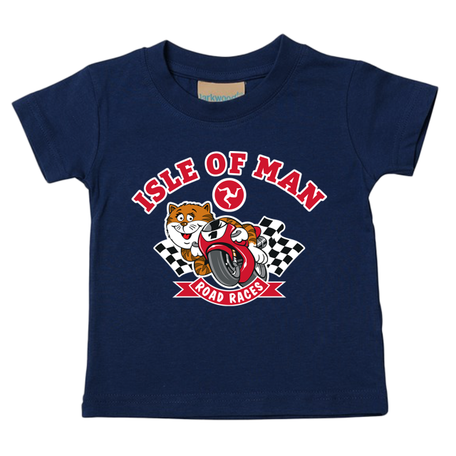 CAT/FLAGS - NAVY BABY T-SHIRT 25BTS2