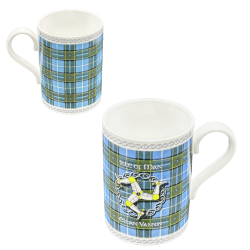 BONE CHINA MANX TARTAN MUG - MG 180