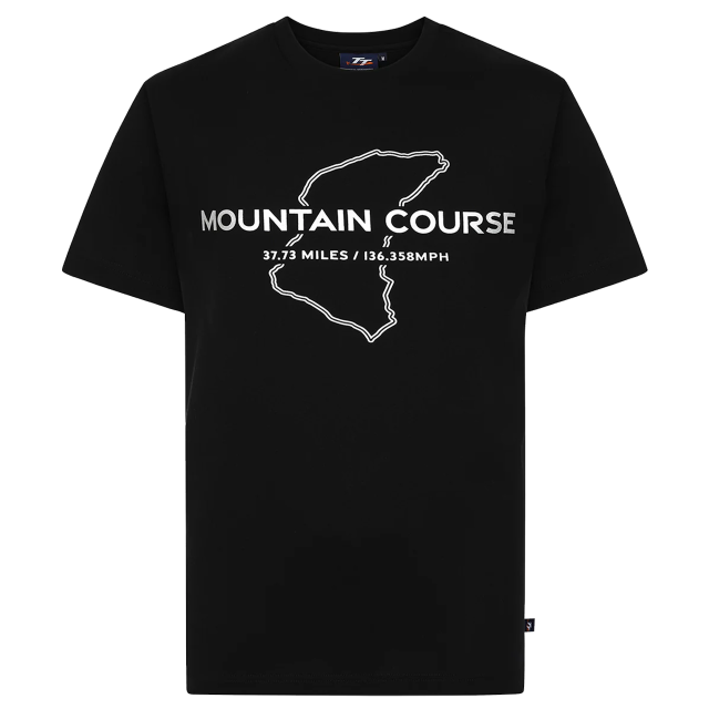 261 BLACK TT MOUNTAIN COURSE  T-SHIRT 