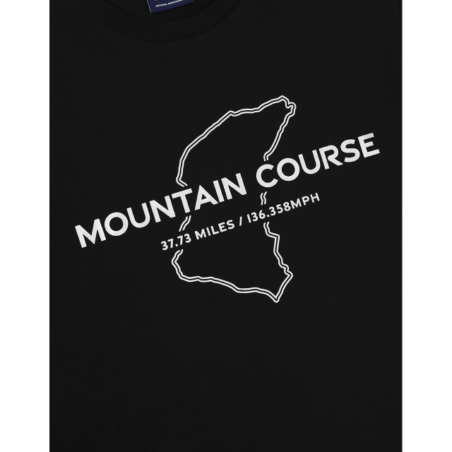 261 BLACK TT MOUNTAIN COURSE  T-SHIRT 