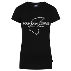 264 BLACK - MT. COURSE  LADIES  FITTED T-SHIRT 