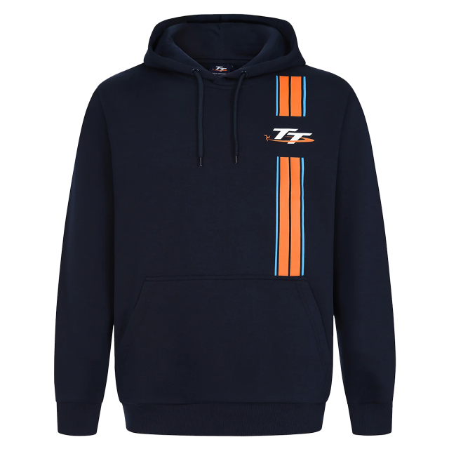 269 NAVY - LHB LOGO STRIPE HOODIE