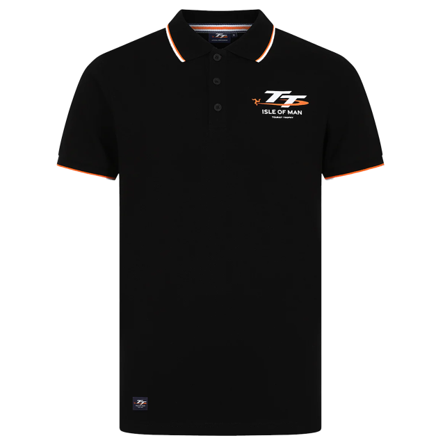 271 BLACK - TIPPED POLO