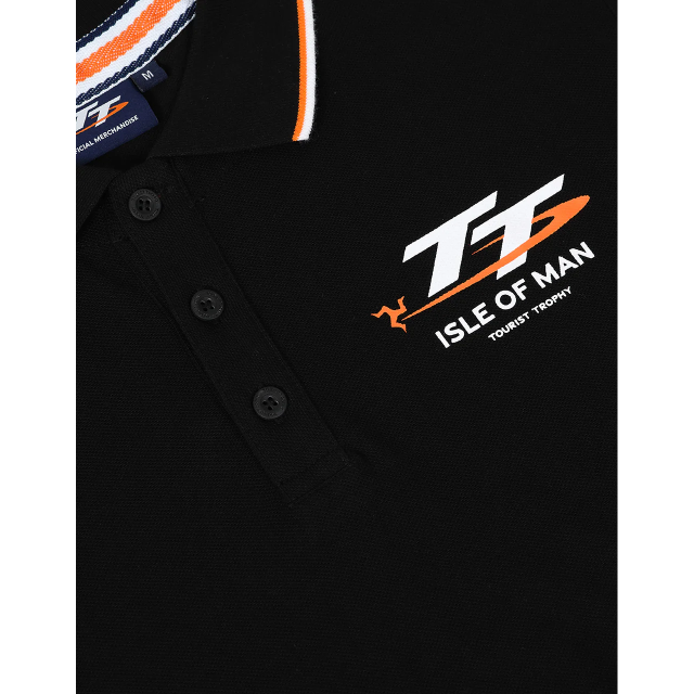 271 BLACK - TIPPED POLO