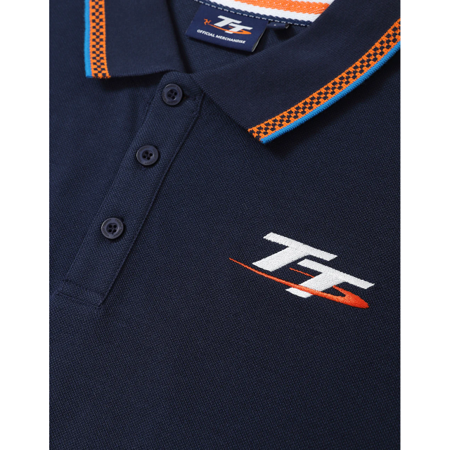 272 NAVY - CHECK POLO