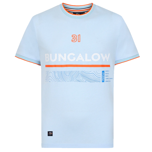 276 LIGHT BLUE - BUNGALOW DELUXE T-SHIRT