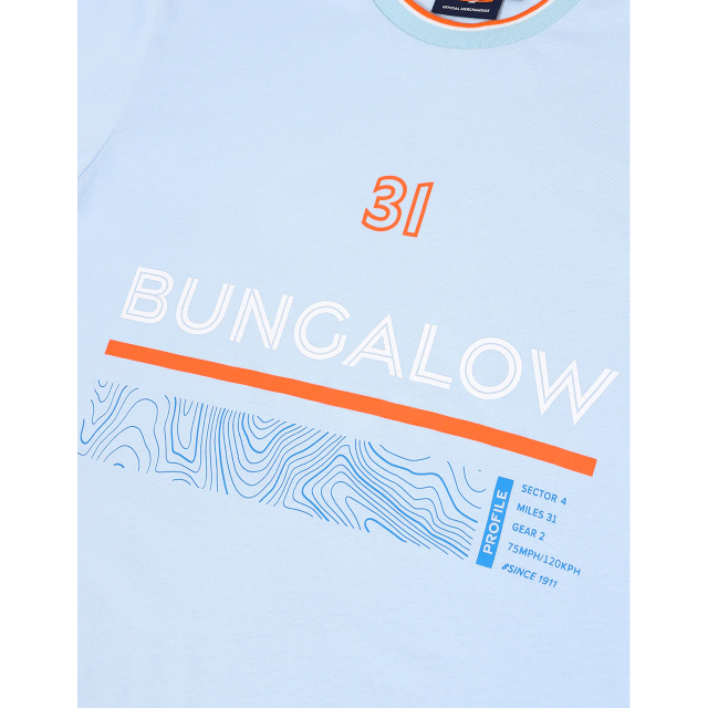 276 LIGHT BLUE - BUNGALOW DELUXE T-SHIRT