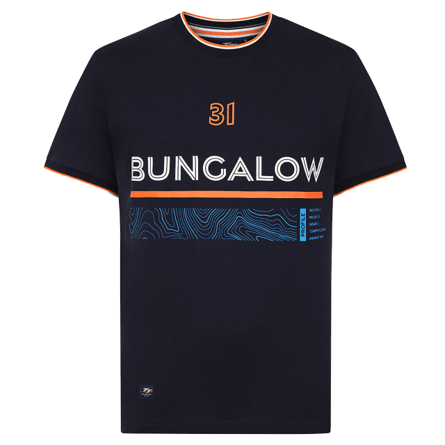 276 NAVY - BUNGALOW DELUXE T-SHIRT