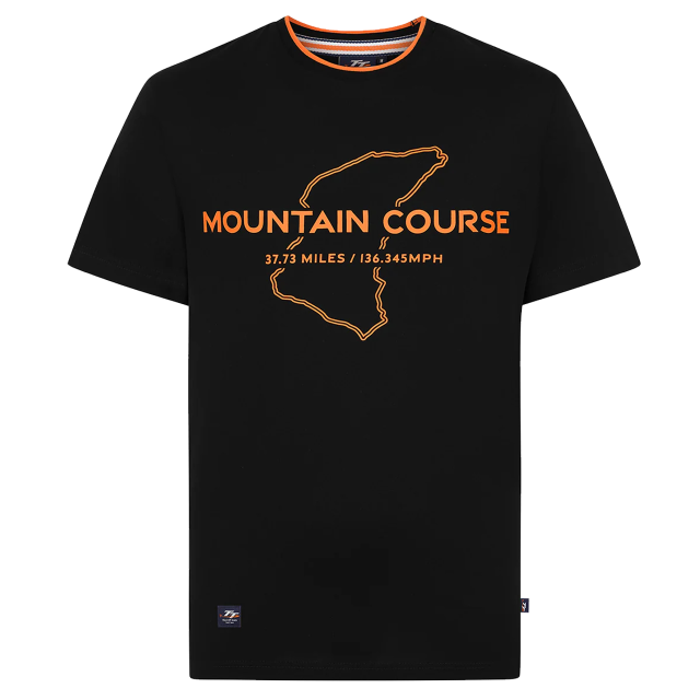 277 BLACK - MT. COURSE DELUXE T-SHIRT