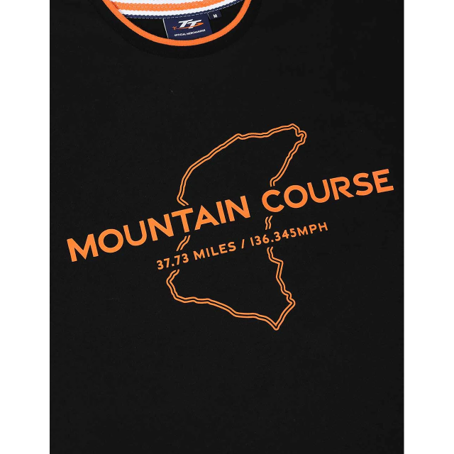 277 BLACK - MT. COURSE DELUXE T-SHIRT