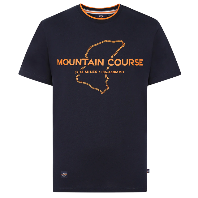 277 NAVY - MT. COURSE DELUXE T-SHIRT