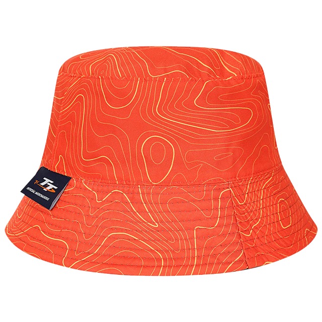 290 BLACK/ORANGE - TT BUCKET HAT