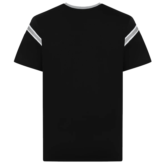 305 BLACK - LHB DELUXE T-SHIRT- ARM STRIPE