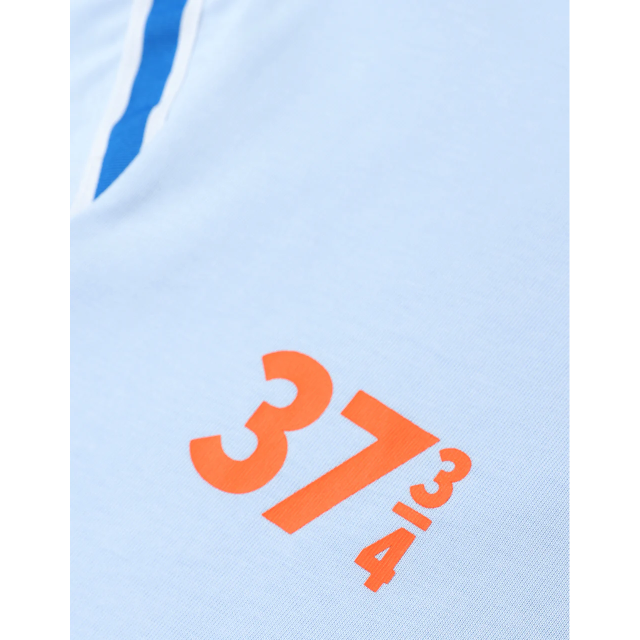 305 LIGHT BLUE - LHB DELUXE T-SHIRT - ARM STRIPE