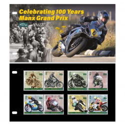 Celebrating 100 Years of the Manx Grand Prix Presentation Pack ACH41