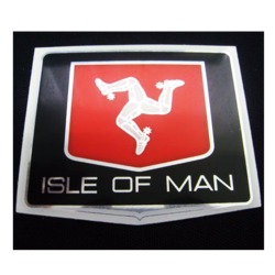 Isle of Man - 3 Legs Decal Sticker MG 326