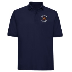 Navy Polo-shirt - 3 legs logo  MEP 215