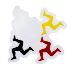 3 LEGS -4 COLOUR STICKERS - MG 609