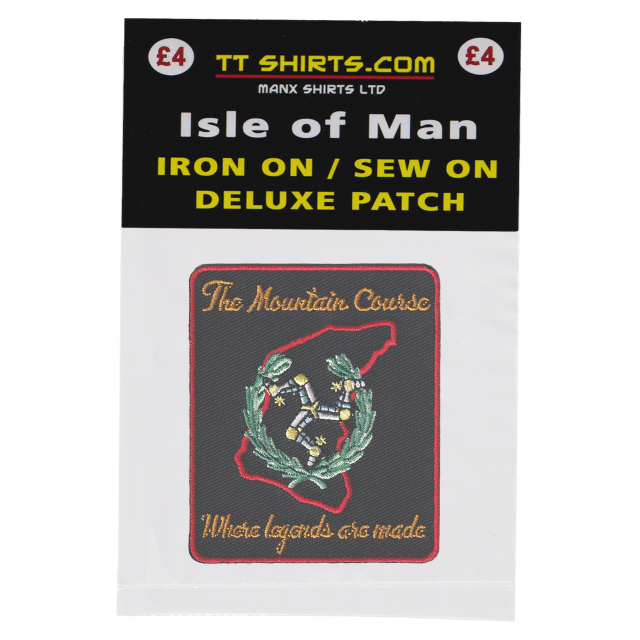 LEGENDS SQUARE IRON/SEW PATCH MG 867