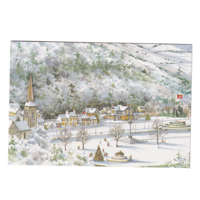 TYNWALD HILL - PACK OF 5 CHRISTMAS CARDS XMO7