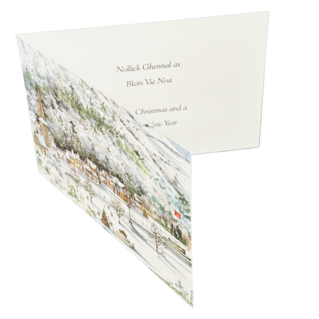 TYNWALD HILL - PACK OF 5 CHRISTMAS CARDS XMO7