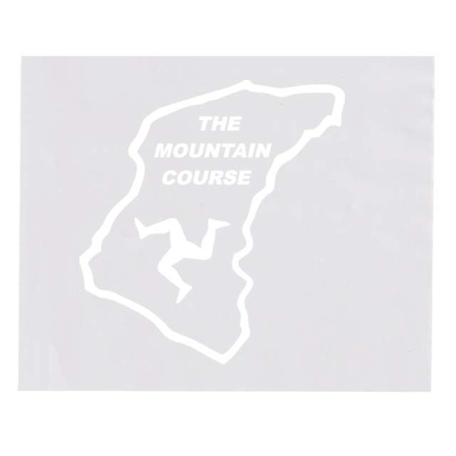 WHITE- MOUNTAIN COURSE STICKER MG 427