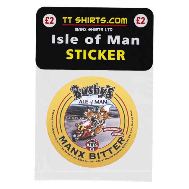 BUSHYS BITTER -STICKER MG 450